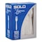 Solo Impress Heavyweight Full-Length Polystyrene Cutlery, Fork, White, 100PK HSWFX-0007 - alternate 3